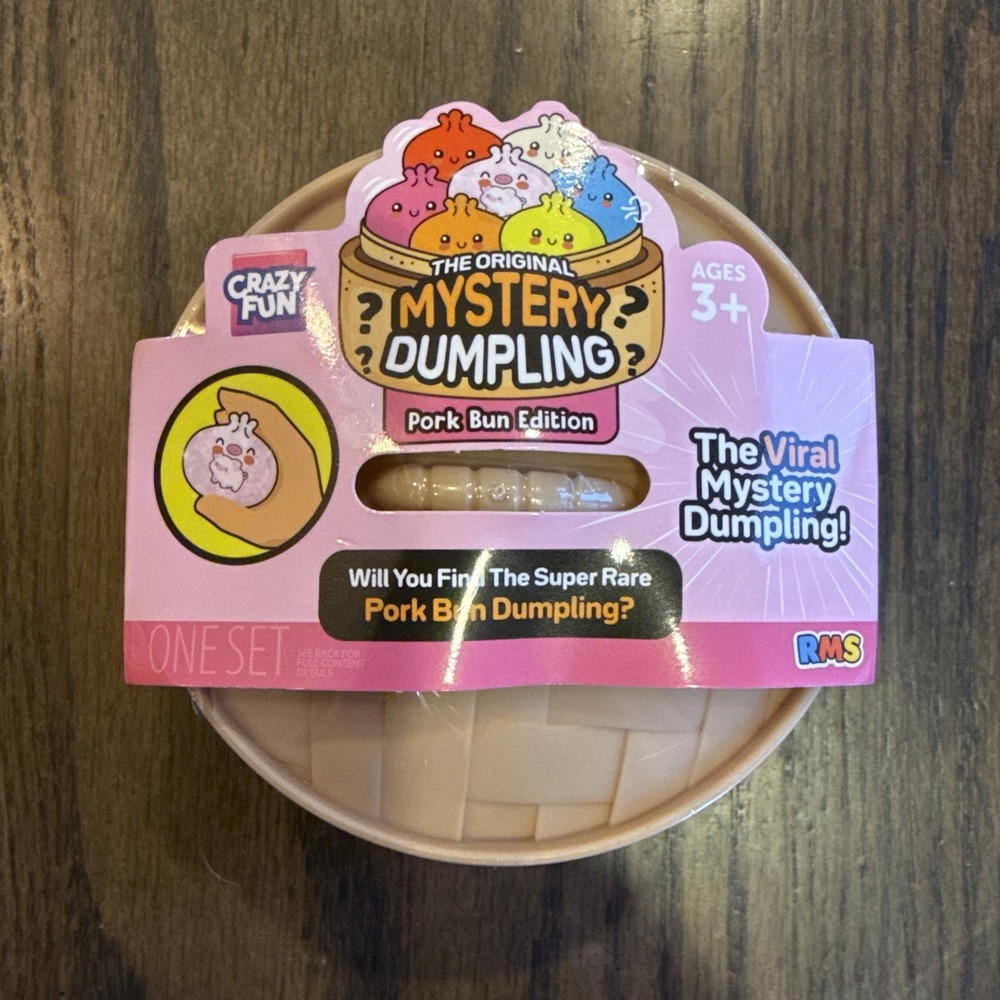 New Rms Crazy Fun Pork Bun Edition Mystery Squishy Dumpling Sealed